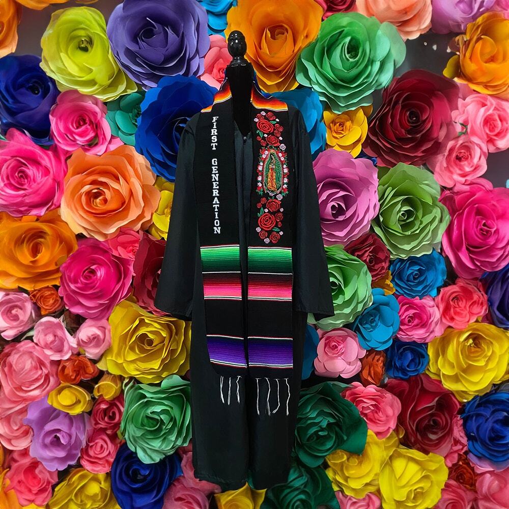 Class of 2025 Mexican Graduation sash stole zarape sarape